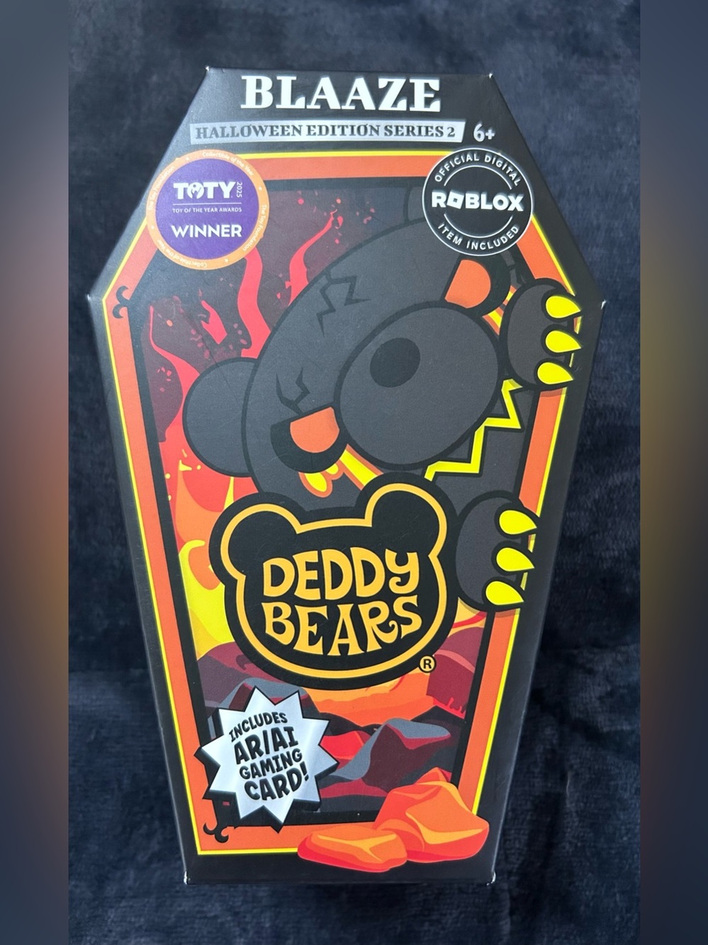 Deddy Bears Halloween Coffin Series 2 Blaaze 6-Inch Mini Plush